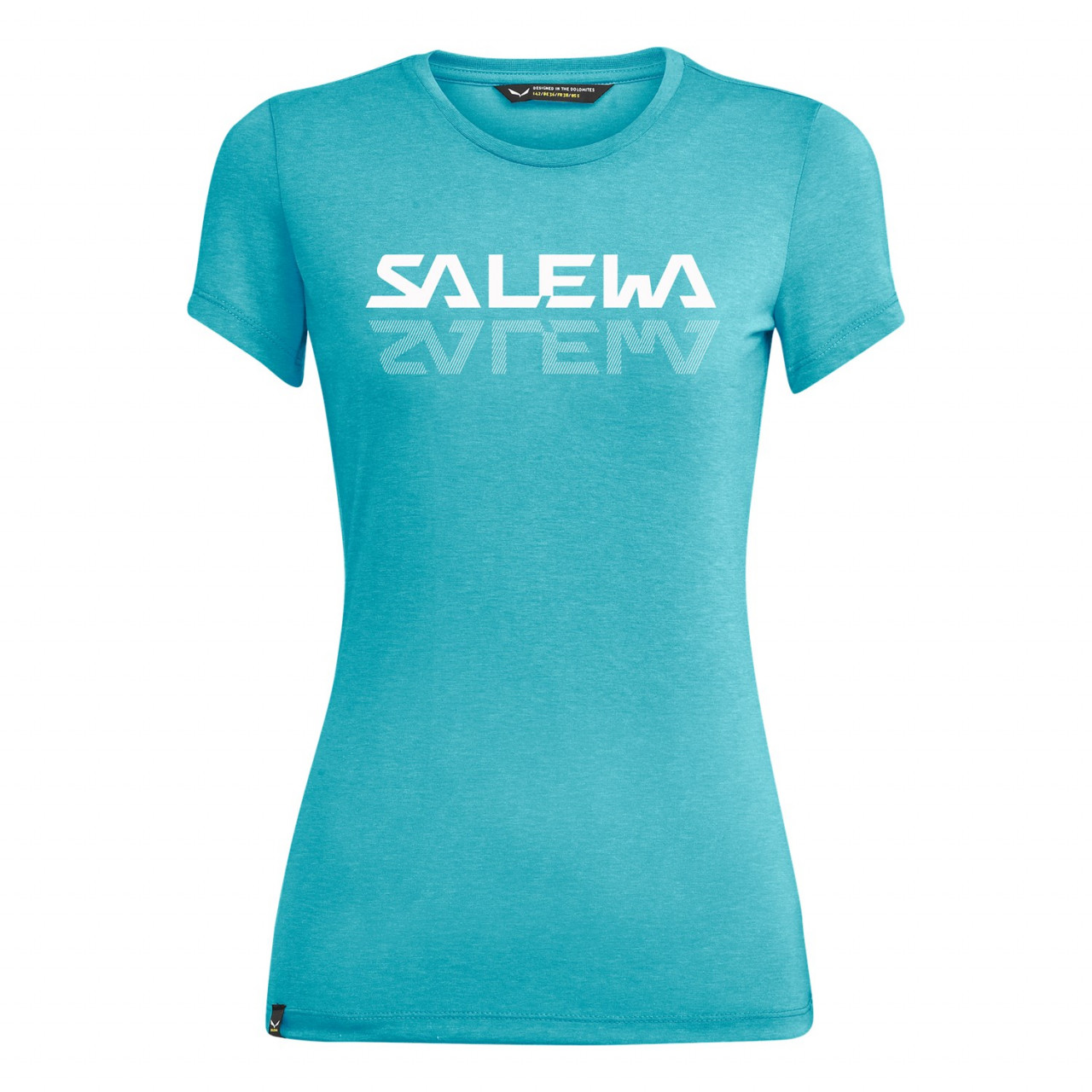 T-Shirts Salewa Graphic Dri-Release® Mulher Azuis 397ZMVWEP